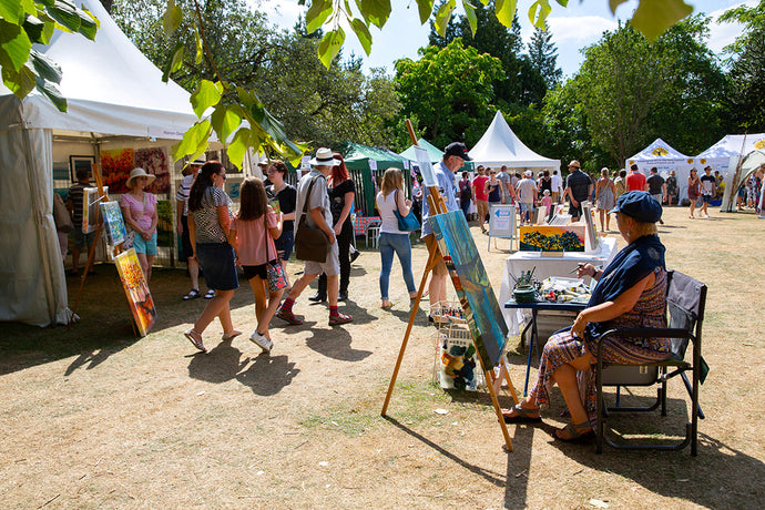 Art in the Park and Yodomo: Demos and workshops