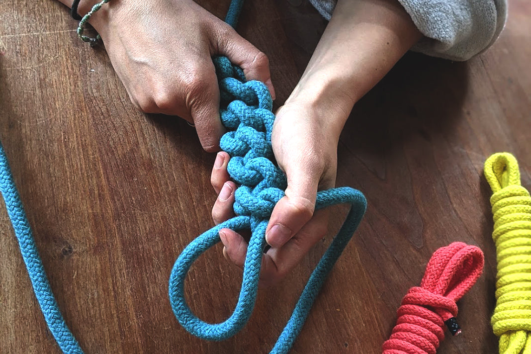 Rope on sale necklace knot