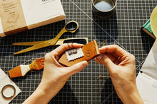 Load image into Gallery viewer, DIY Leather Bookmark Craft: Kit + Guide
