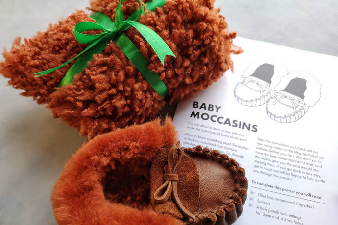DIY Baby Moccasins