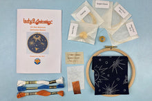 Load image into Gallery viewer, Make an Art Deco Festive Goldwork Embroidery: Course + Kit
