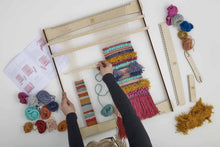 Load image into Gallery viewer, Large Weaving Kit &amp; Yarn: Kit + Guide
