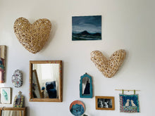 Load image into Gallery viewer, Woven Heart sculpture
