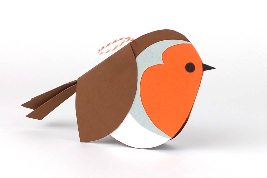Make a paper robin: Kit