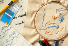 Load image into Gallery viewer, Hand embroidery starter: Kit + Guide
