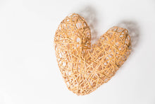 Load image into Gallery viewer, Woven Heart sculpture
