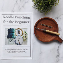 Load image into Gallery viewer, Geo punch needle kit for the beginner: Kit + Guide
