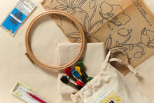 Load image into Gallery viewer, Hand embroidery starter: Kit + Guide
