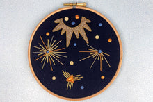 Load image into Gallery viewer, Make an Art Deco Festive Goldwork Embroidery: Course + Kit
