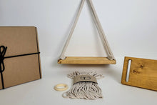 Load image into Gallery viewer, Make a ZigZag Hitch Macramé Shelf: Kit + Guide
