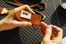 Load image into Gallery viewer, DIY Leather Bookmark Craft: Kit + Guide
