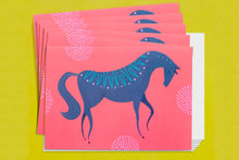 Load image into Gallery viewer, Sun horse pack of 6 greetings cards: Greetings cards
