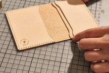 Load image into Gallery viewer, Make Your Own Leather Cardholder: Kit + Guide
