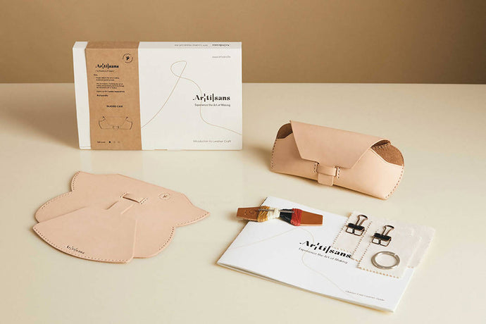 Make Your Own Leather Glasses Case: Kit + Guide